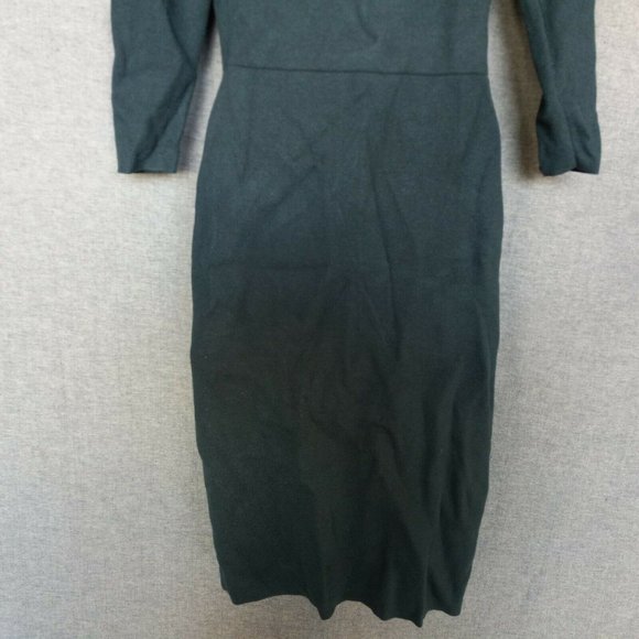 Ann Taylor Bodycon Green Sweater Dress Womens Size XS - Picture 7 of 13